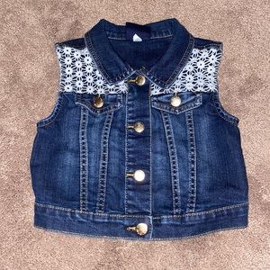 Denim vest!